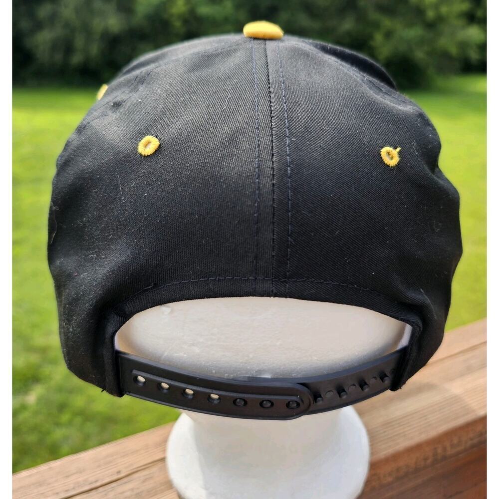 Vintage Marvel Comics Embroidered AANCO Big Logo Blockhead Snapback Hat 1993 - Picture 4 of 7